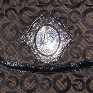 G by Guess black purse